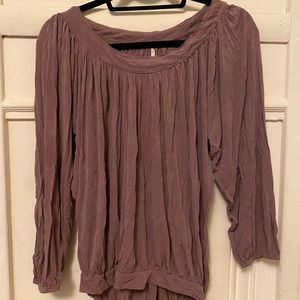 Free People purple/mauve blouse